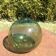 Very imposing demijohn green bombonne