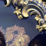 Decorative plate in Limoges porcelain