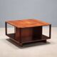 Square coffee table Arflex, vintage design by Marco Zanuso, 1960s.