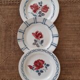 Digoin Sarreguemines plates