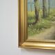 Peinture de cadre doré vintage