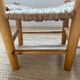 Chaises enfant anciennes en bois et paille