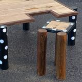 Table basse à pois par Luqqua