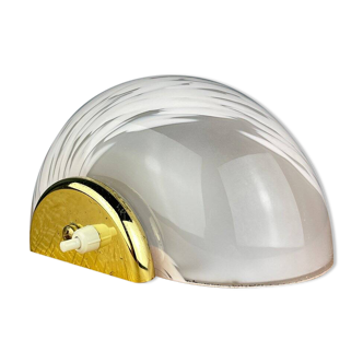 Vintage pink wall light made of Murano glass, Italy, 1970s.