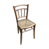 Wooden bistro chair and canning