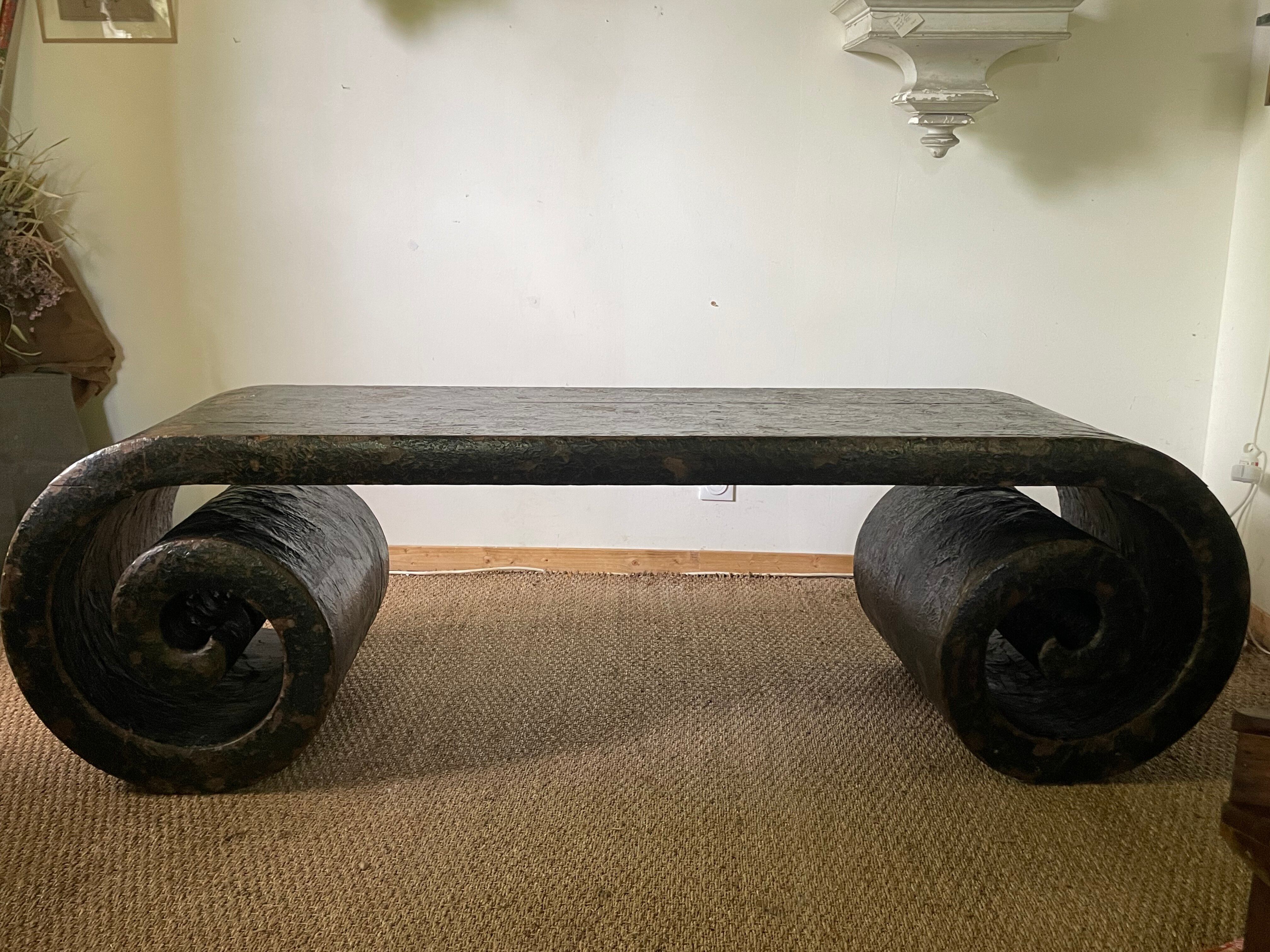 Antique coffee table