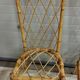 Set of 6 rattan chairs