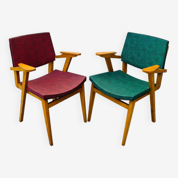 Pair of vintage 60's armchairs