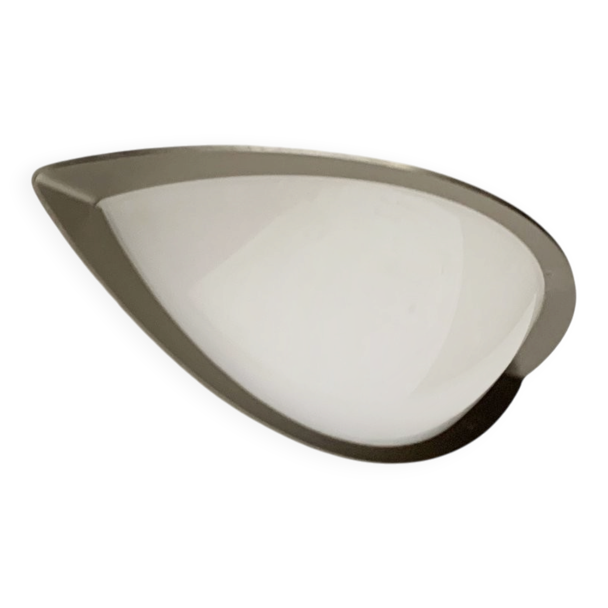 Postmodern German wall lamps from the space age by Glashütte Limburg, set of 2