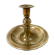 Antique brass candle holder