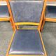 Vintage Set of 6 Solid Wood & Leather Chairs – FOLRM 75 by Andreas Hansen (Price is for 6)