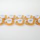 Set of porcelain cups, Italian design, 1970s, production: Italy