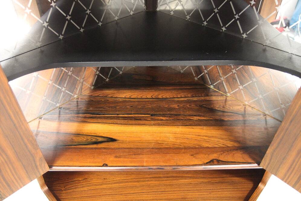 Scandinavian rosewood cabinet, Gunni Oman, Denmark, 1960