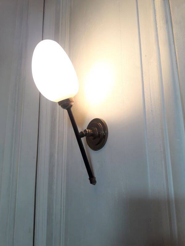 1950 Lunel articulated torchiere wall lights