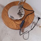 Articulated industrial style desk lamp
