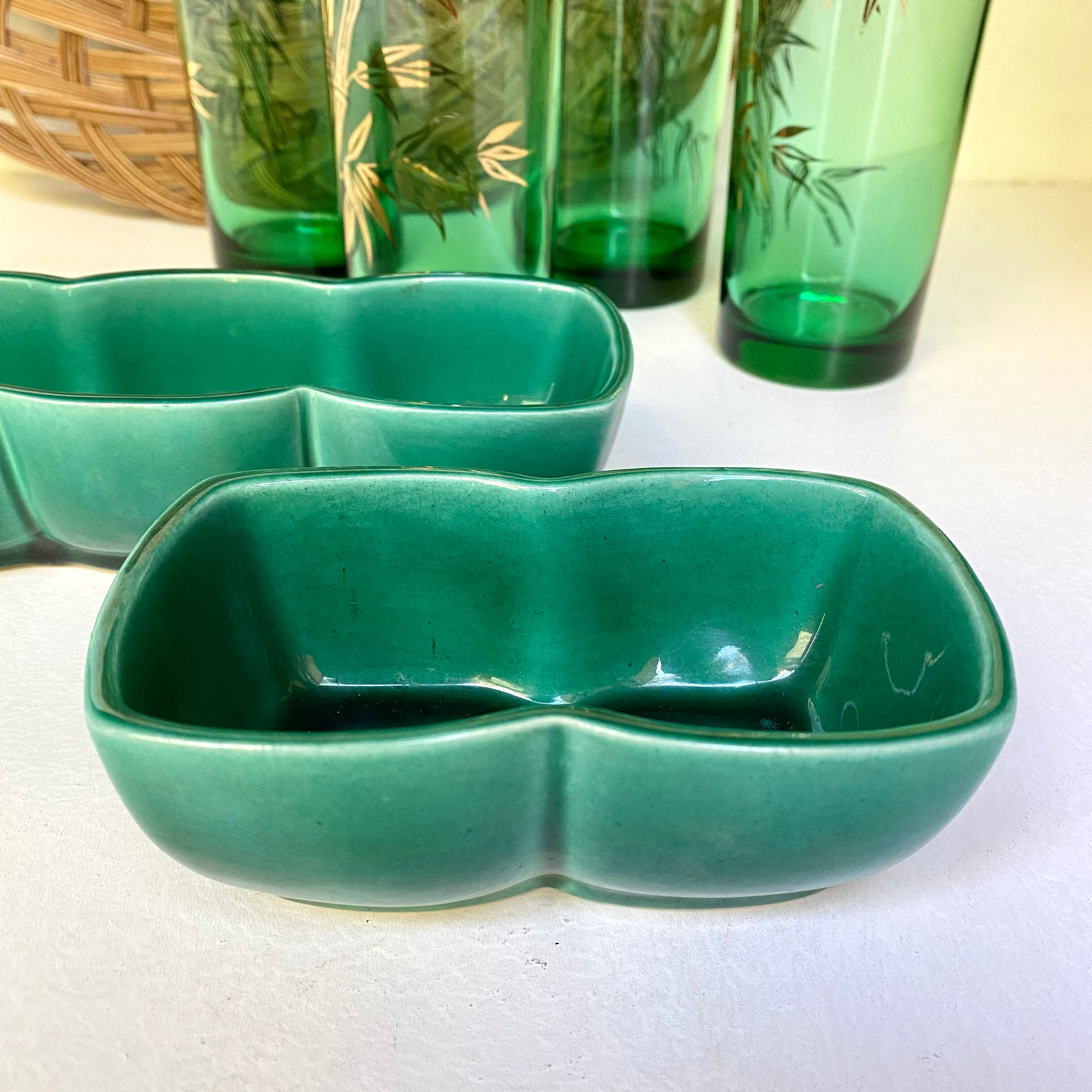 Porcelain raviers Barjac Bauzil