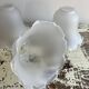 Old glass tulip globes