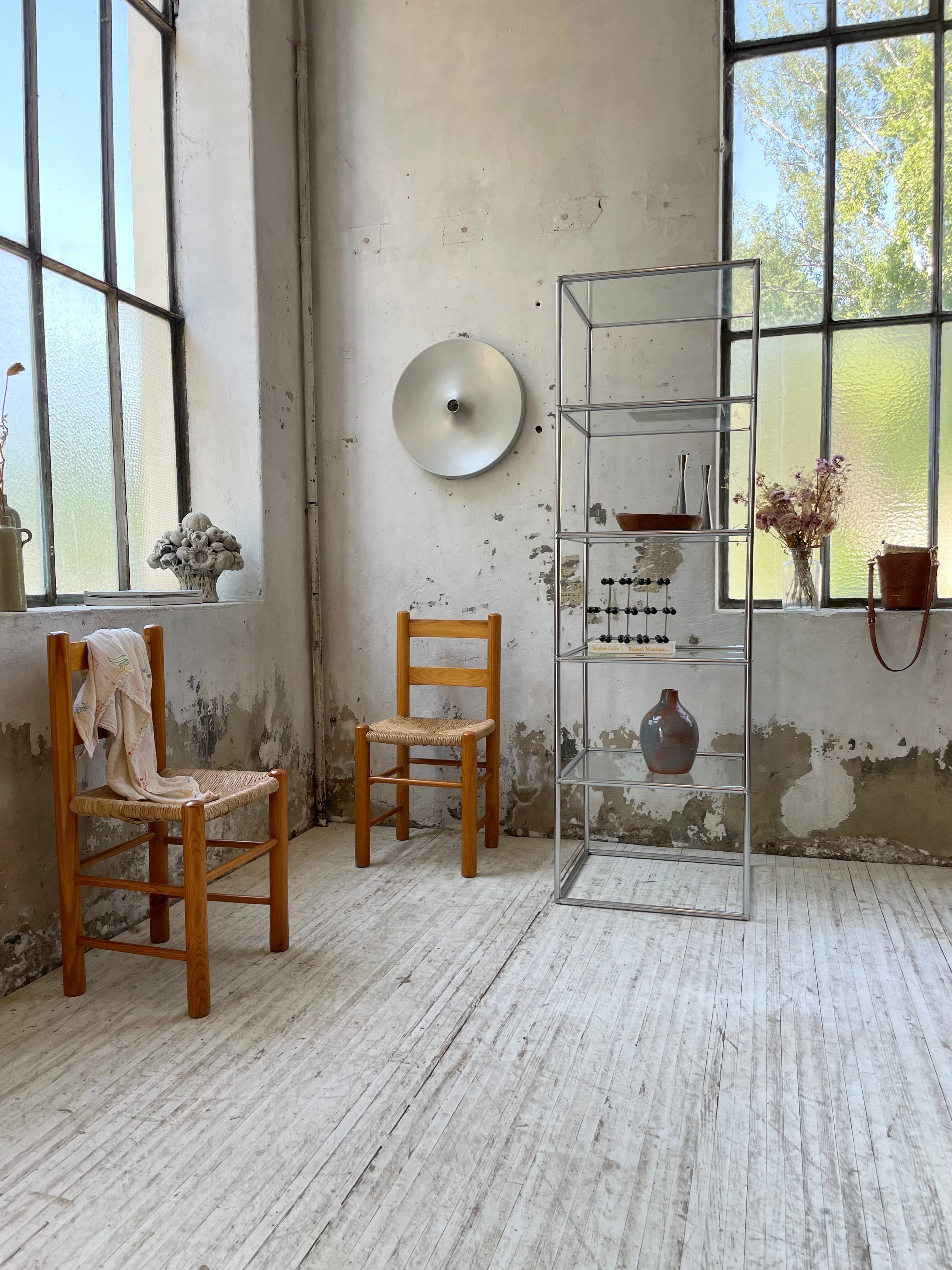 Glazed earth vase signed