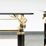 Hollywood Regency style coffee tables (2)
