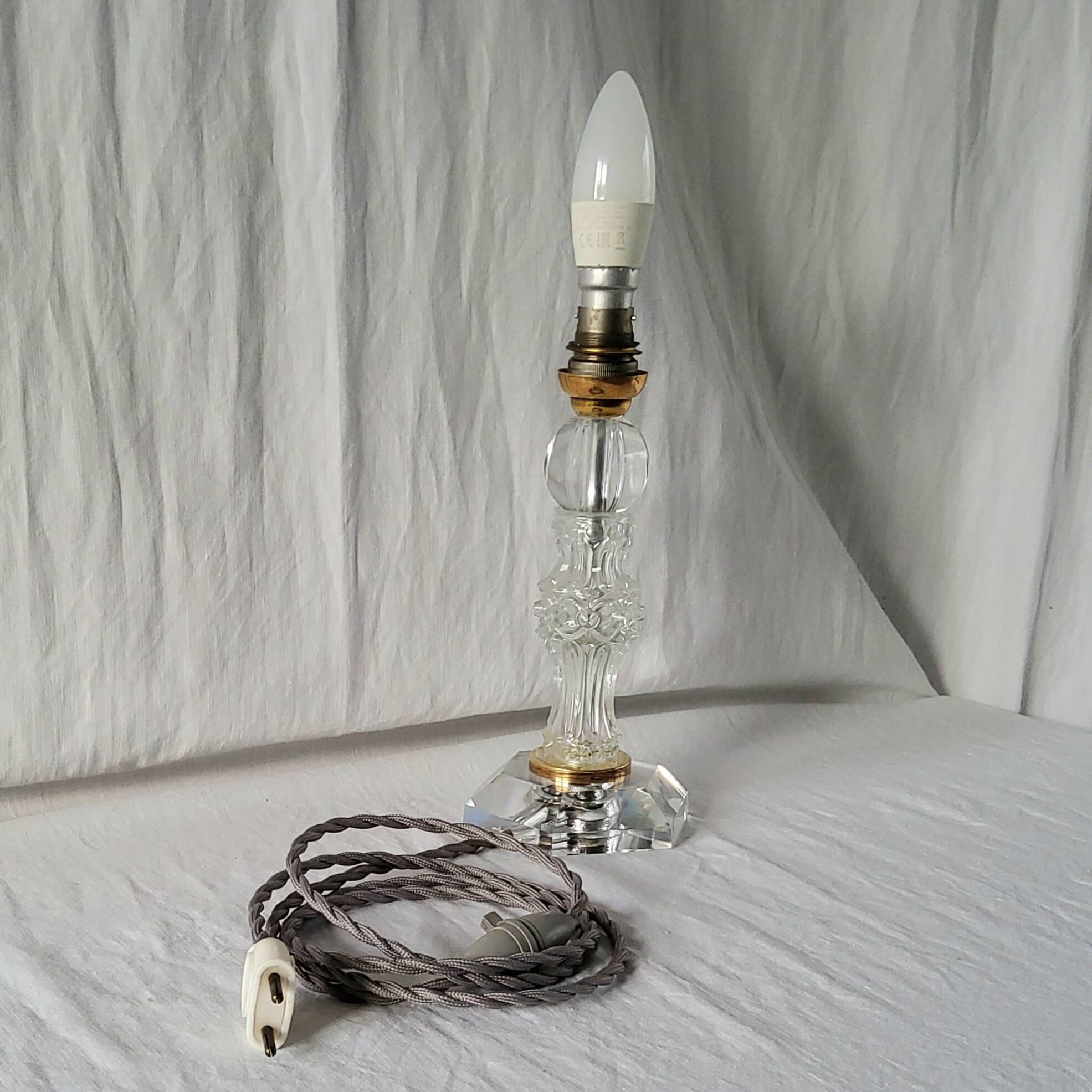 Sèvres crystal lamp