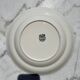 Assiette parlante plate vintage en porcelaine opaque Boch Frères La Louvière