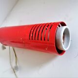 Cylindrical spot lamp Lita metal orange vintage