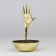 Carl Auböck Brass Ashtray Hand Empty Pocket Accessory, Vienna, Austria