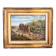 Oil Painting Panel Wood Gilded Hunting English Dog 19th Century