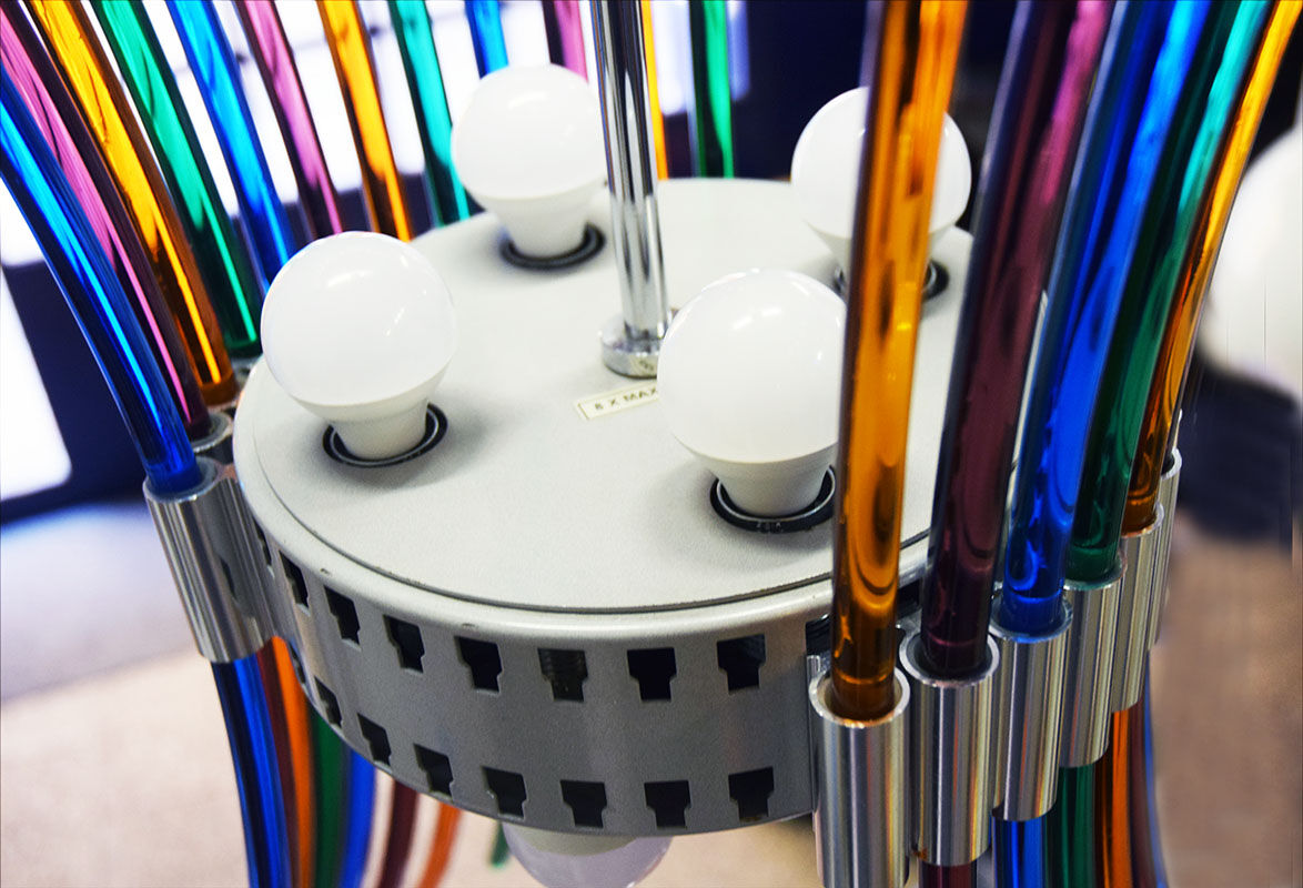 Tamiri chandelier by Roberto Pamio for Artemide 1970s