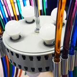 Tamiri chandelier by Roberto Pamio for Artemide 1970s
