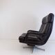 Madsen & Schubell leather armchair with ottoman for Bovenkamp