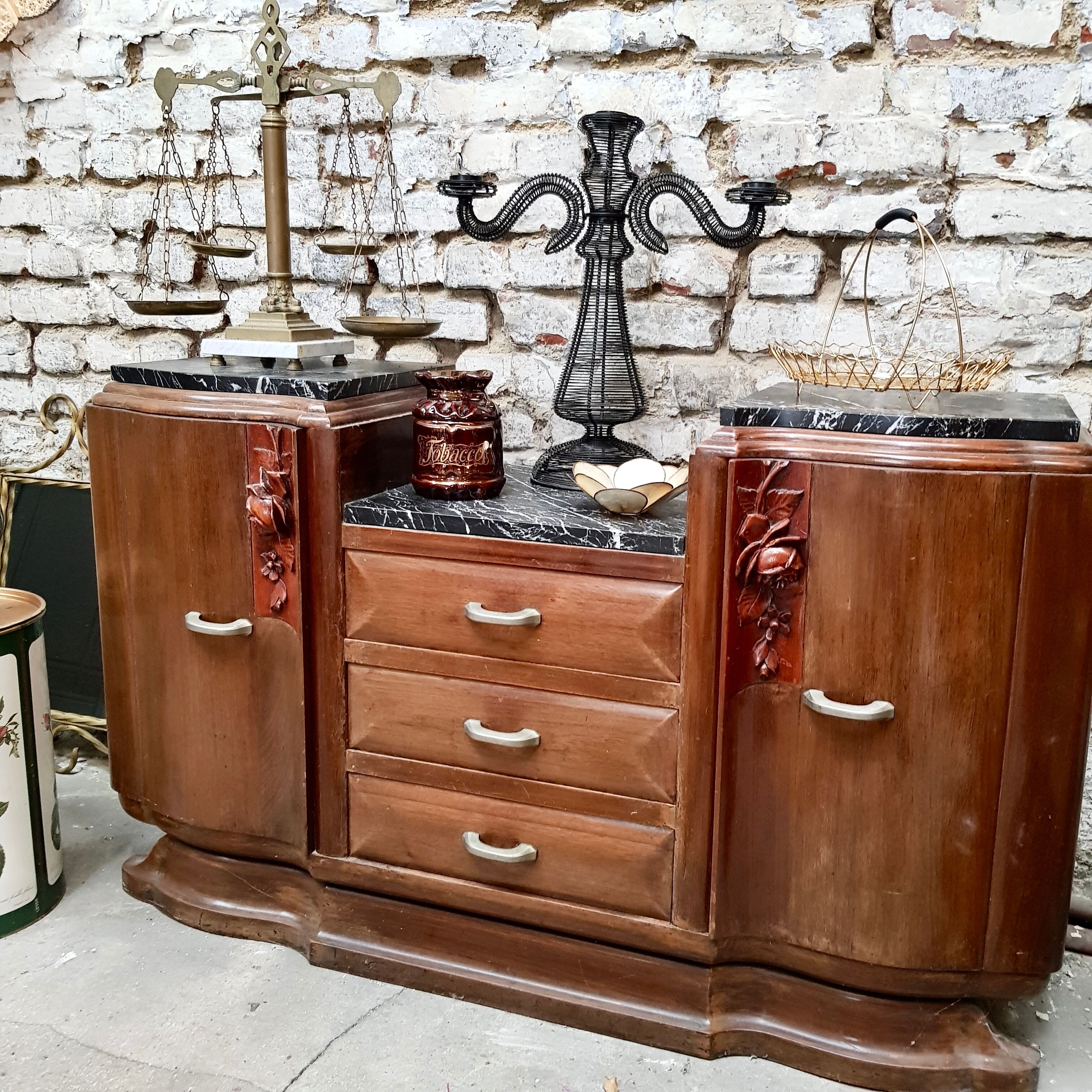 Buffet enfilade art deco