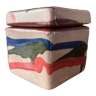Ceramic box with lid