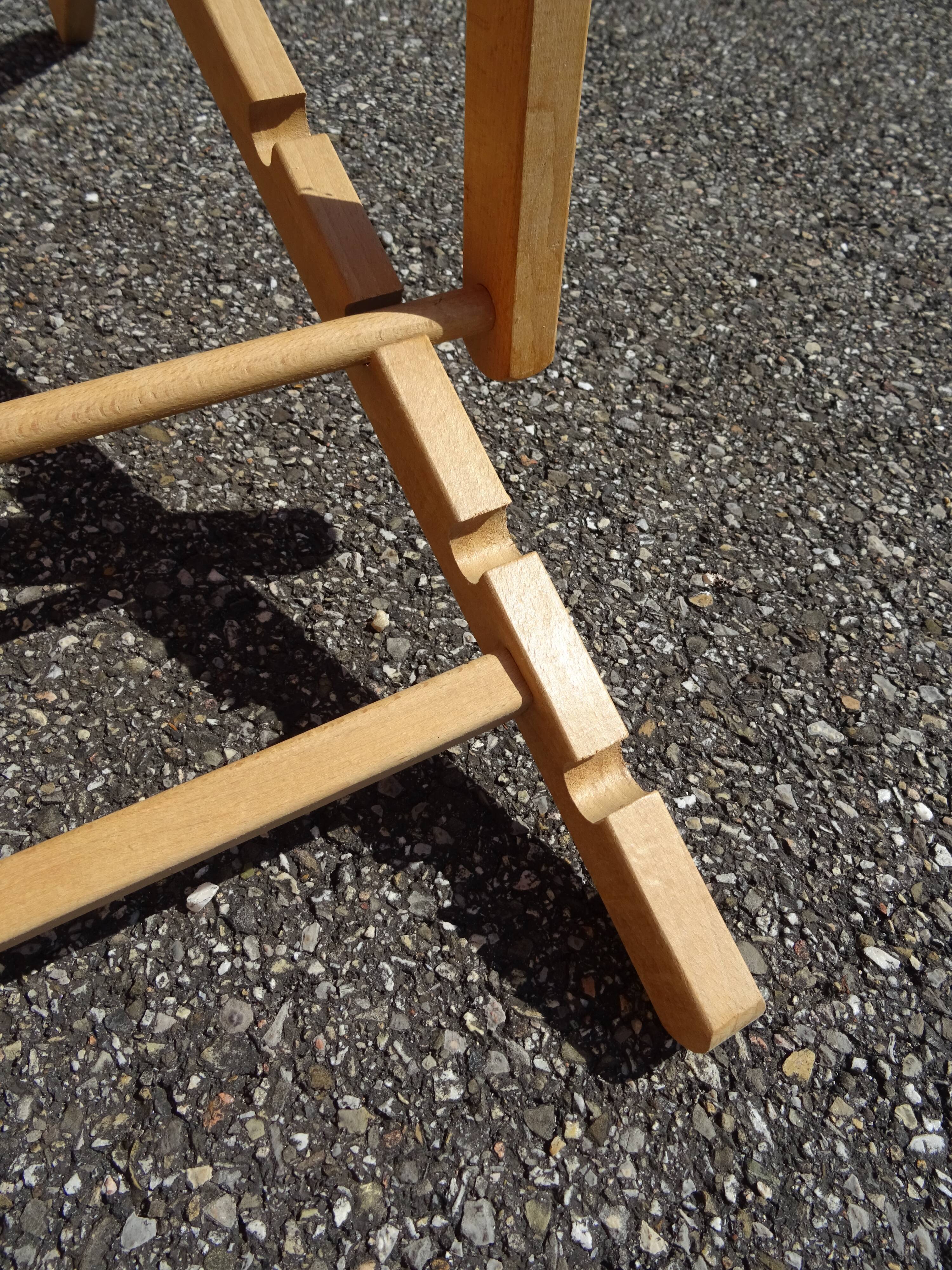 Vintage garden deck chair