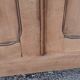 Parisian wardrobe 2 doors in oak raw wood