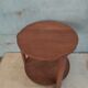 Solid wood side table