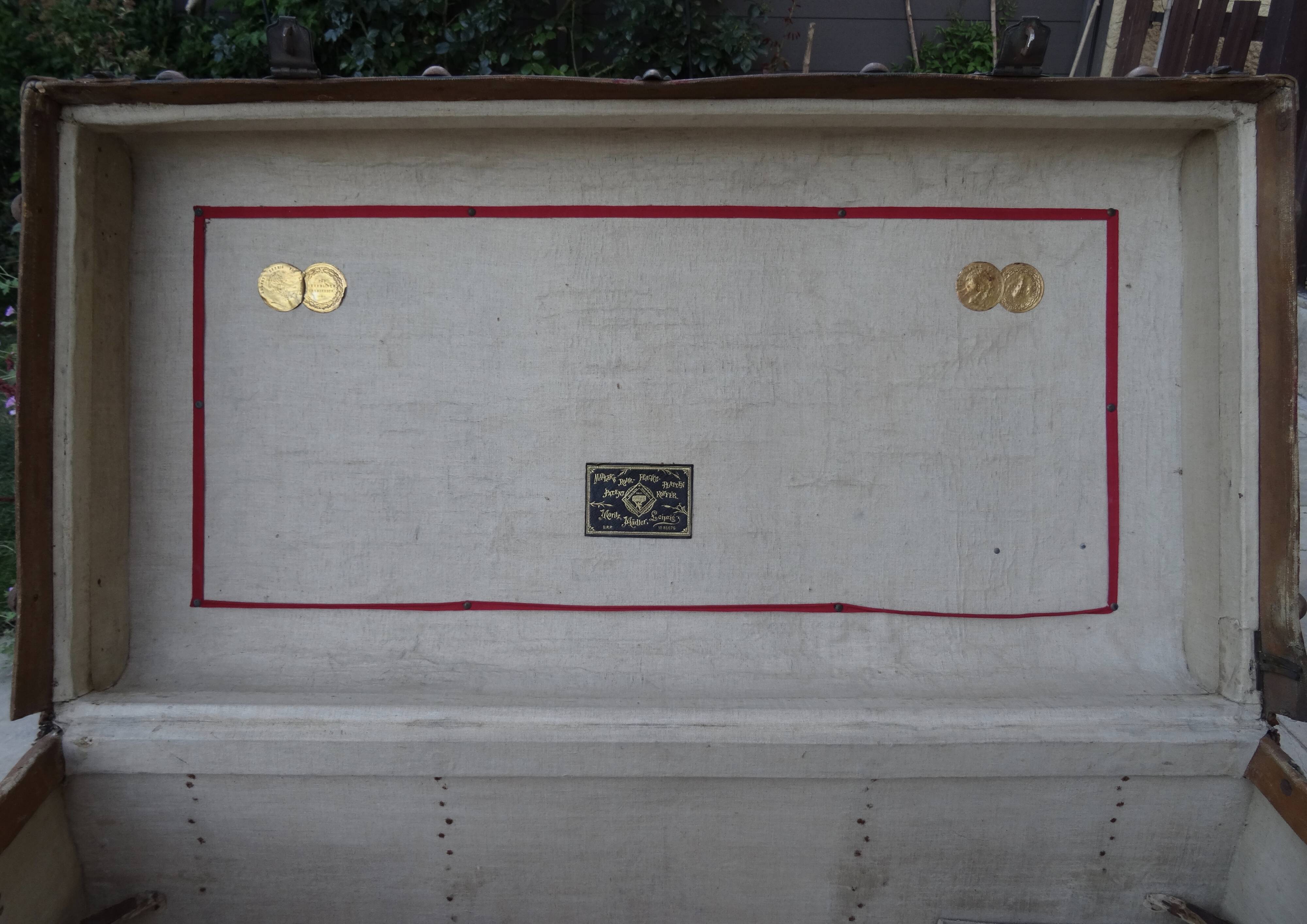 Malle - Early 19th Moritz Madler Early Travel Case