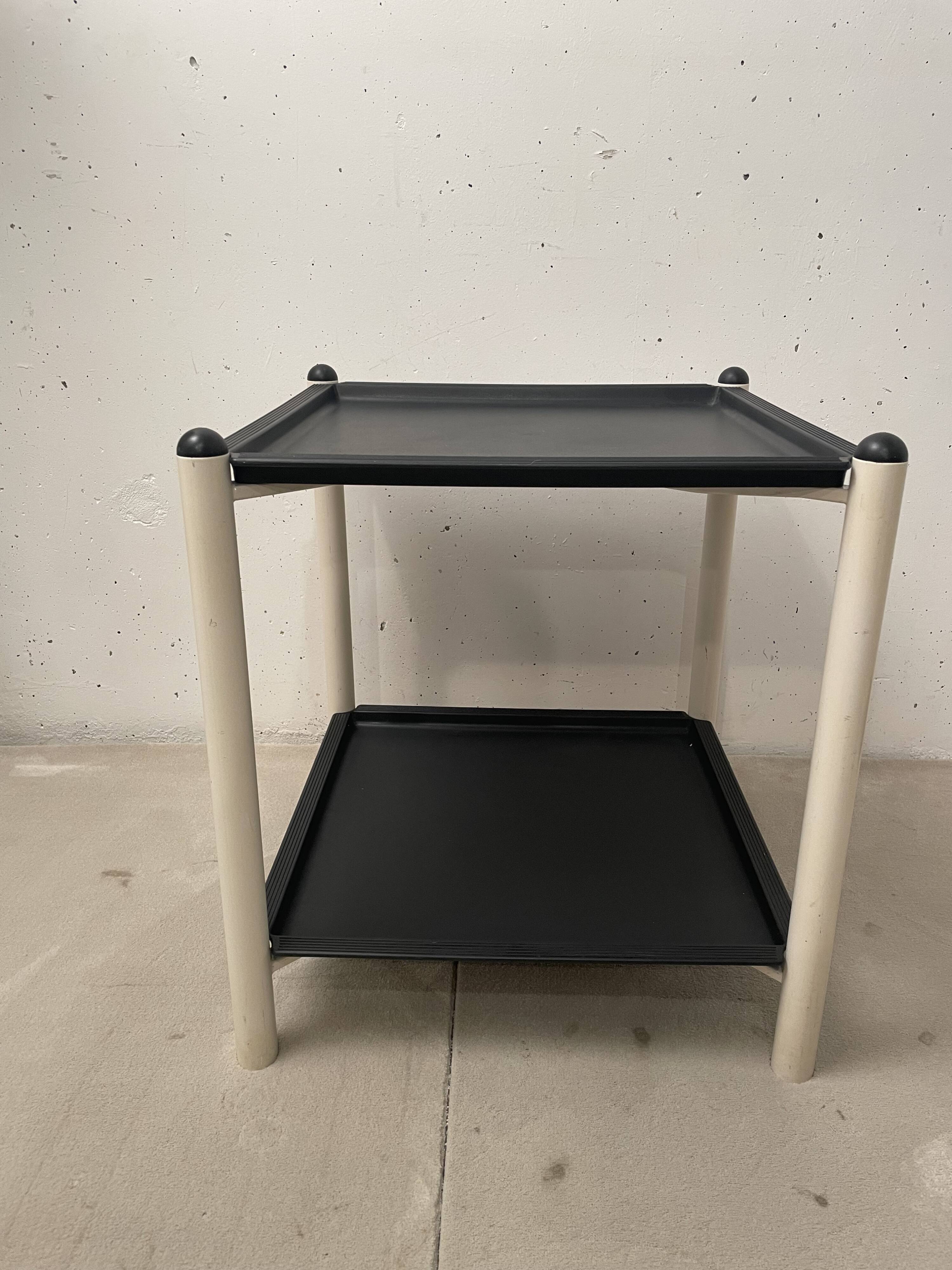 Side table with 2 trays, Magis, Boccato Gigante Zambuso, 1980