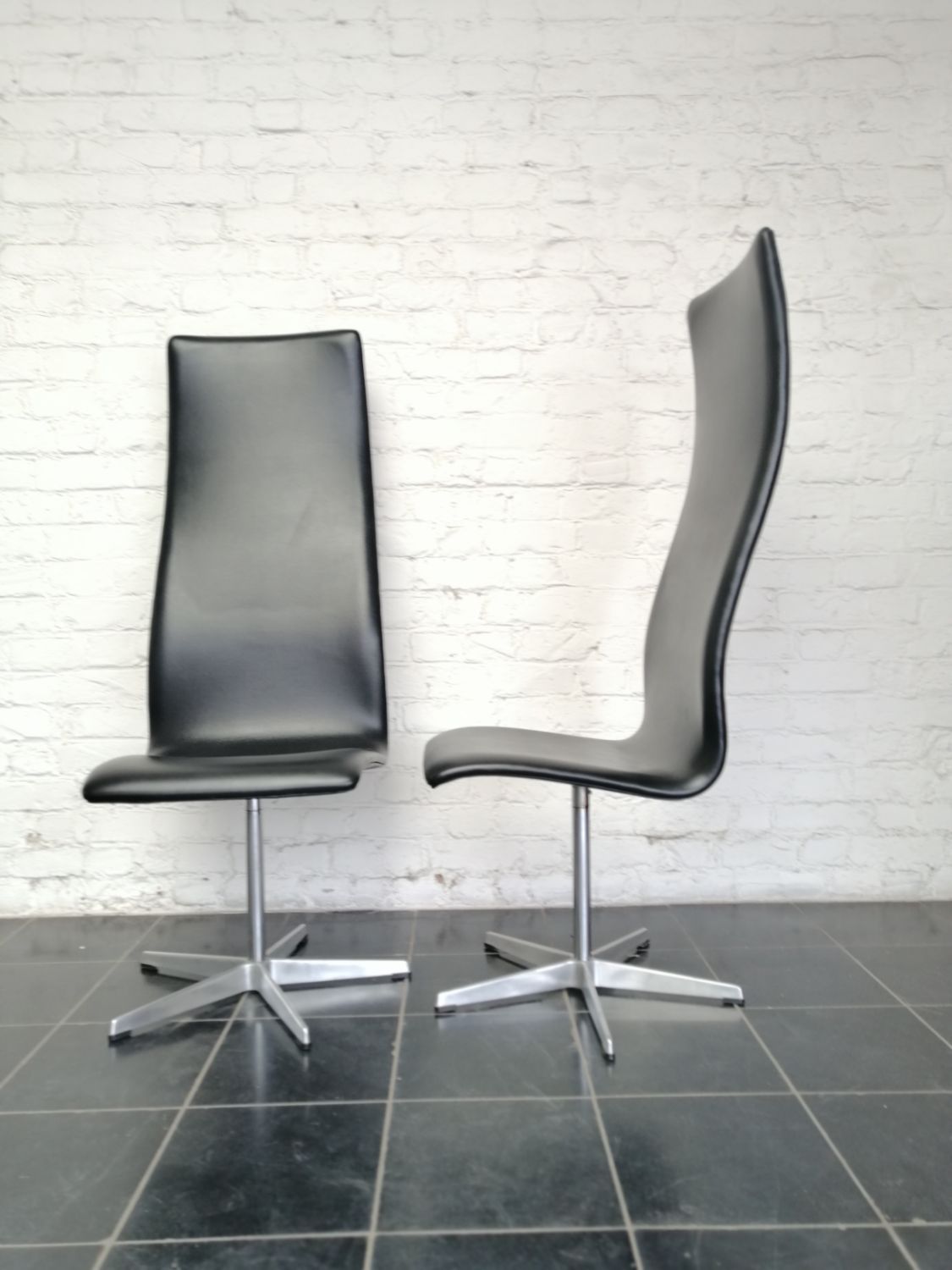 Paire de chaises « Oxford » par Arne Jacobsen pour Fritz Hansen
