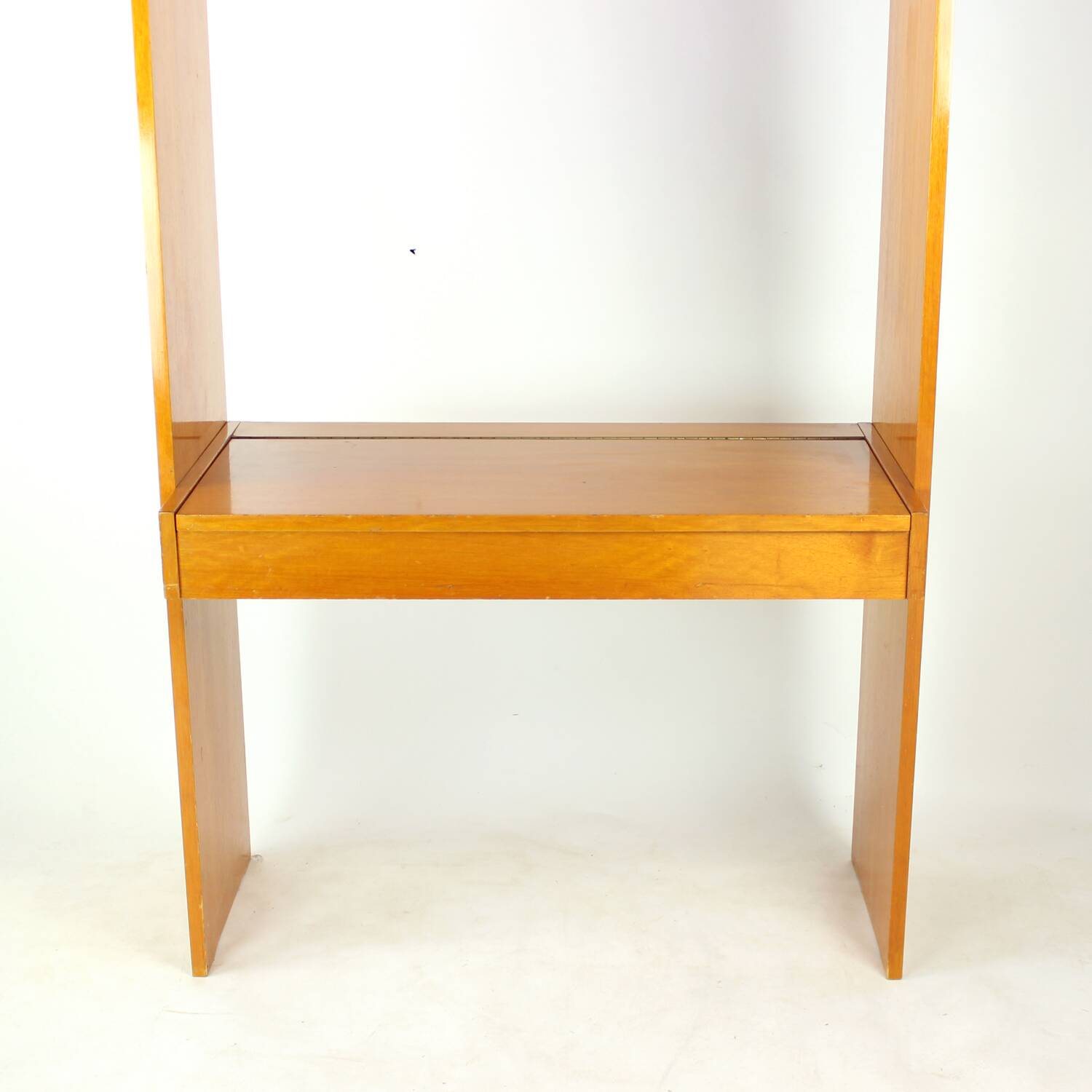 Architectural Mid Century Dressing Table With Hidden Compartment, Czechoslo