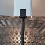 1970 Targetti Sankey workshop lamp in brushed aluminum.