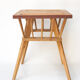 Vintage table, wooden table feet compass, side table, coffee table, lounge magazine table, retro, wooden table, table, 70's