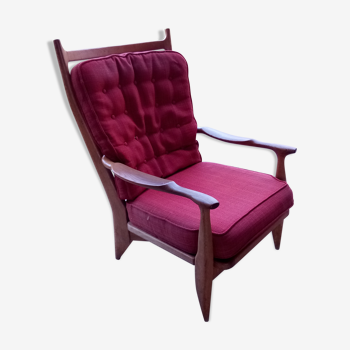 Fauteuil Guillerme et Chambron années 60