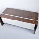 ROSEWOOD DESK MICHEL BOYER TFM EDITION 1970s ROTHSCHILD BANK