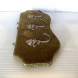 Key Hanger Range Key Ring Velvet Green khaki