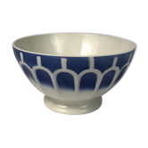Old Vintage Large Faceted Bowl