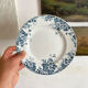 Flat plates made of St Amand Marie-Louise ironstone.