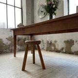 Farm table pine and walnut 2m