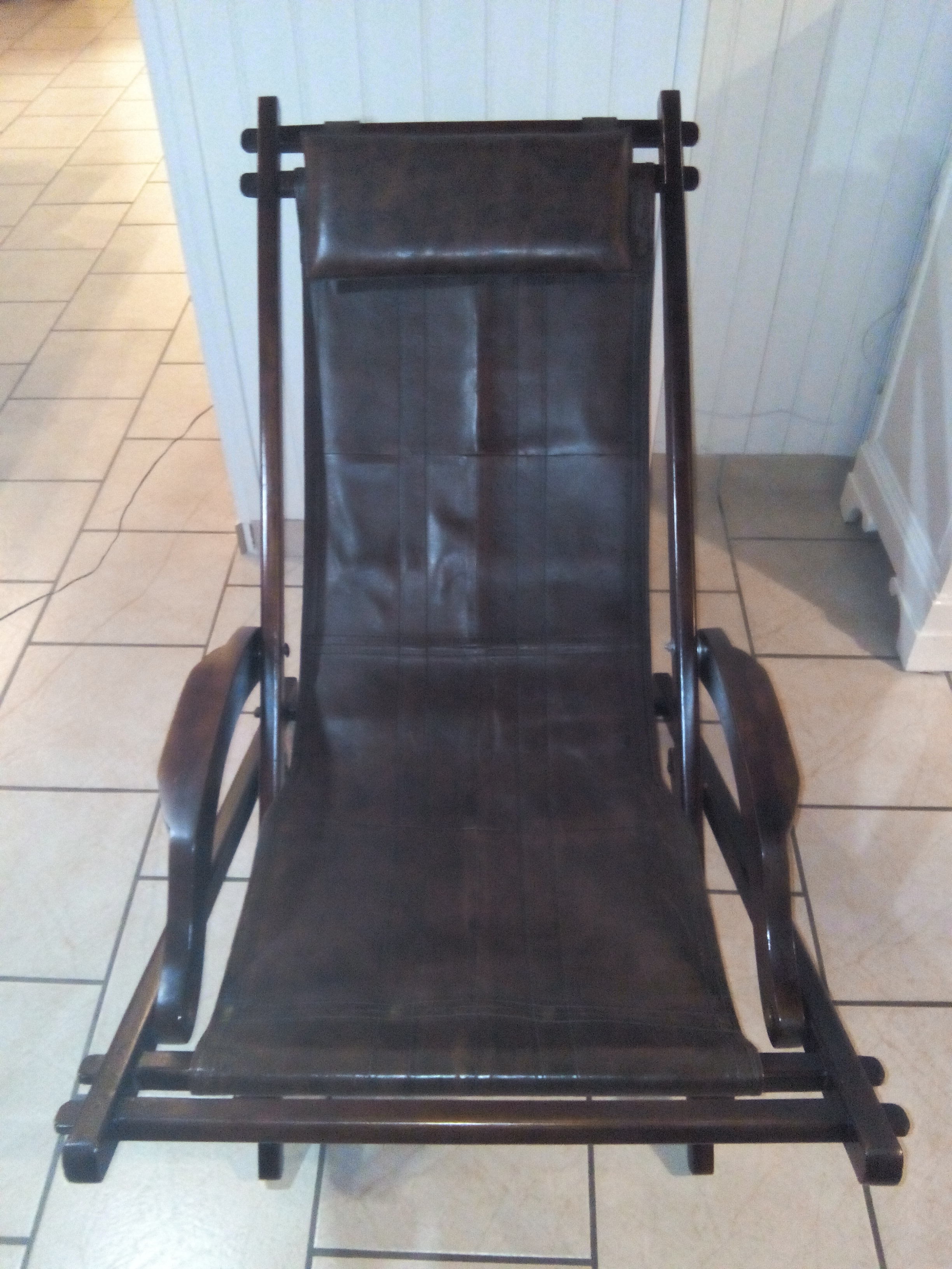 Chair long transat vintage