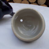 Blue and gold porcelain teapot